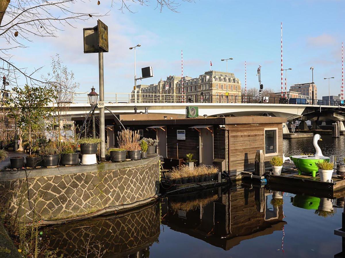 Houseboat Little Amstel Amesterdão Exterior foto