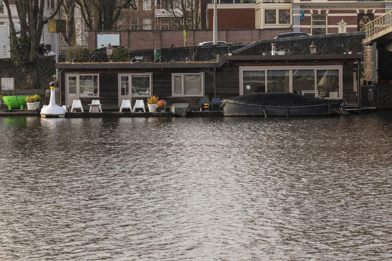 Houseboat Little Amstel Amesterdão Exterior foto