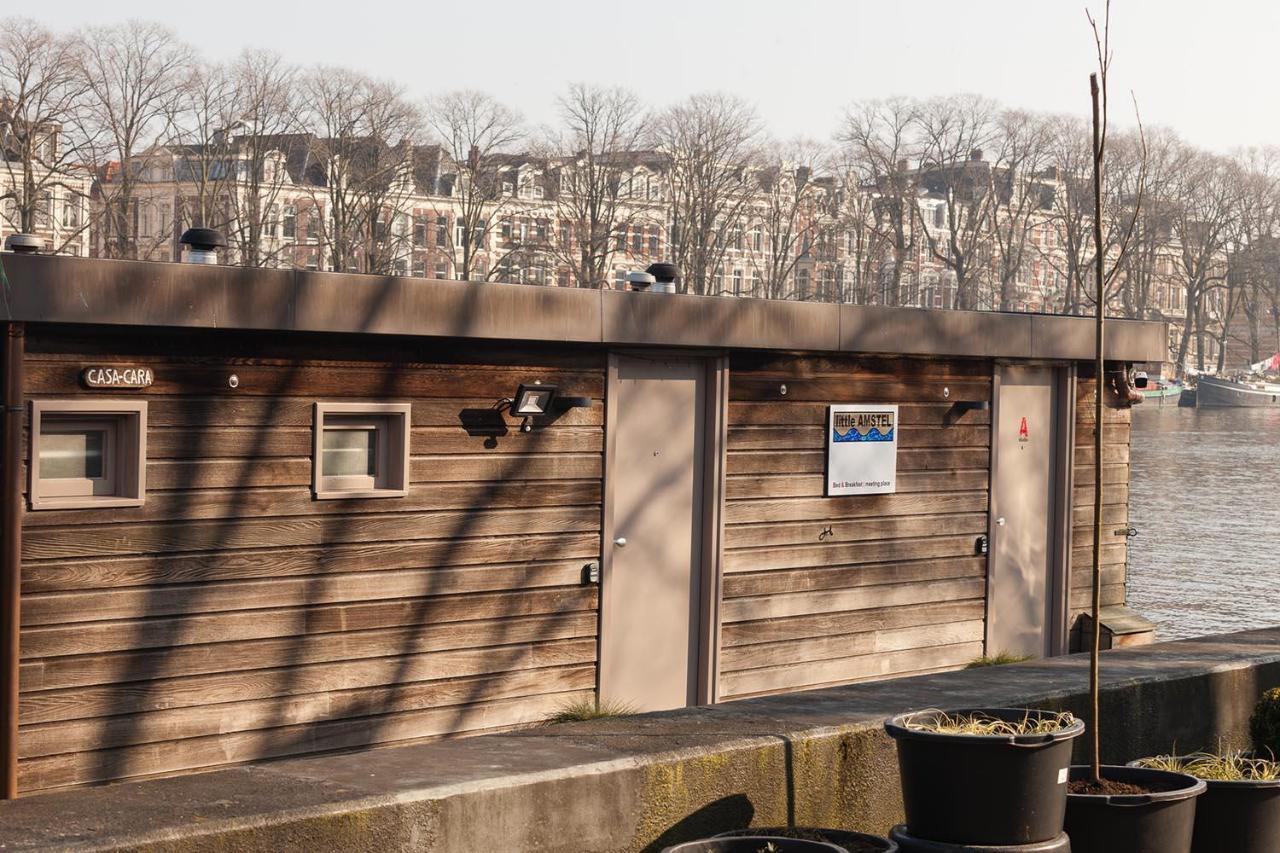 Houseboat Little Amstel Amesterdão Exterior foto