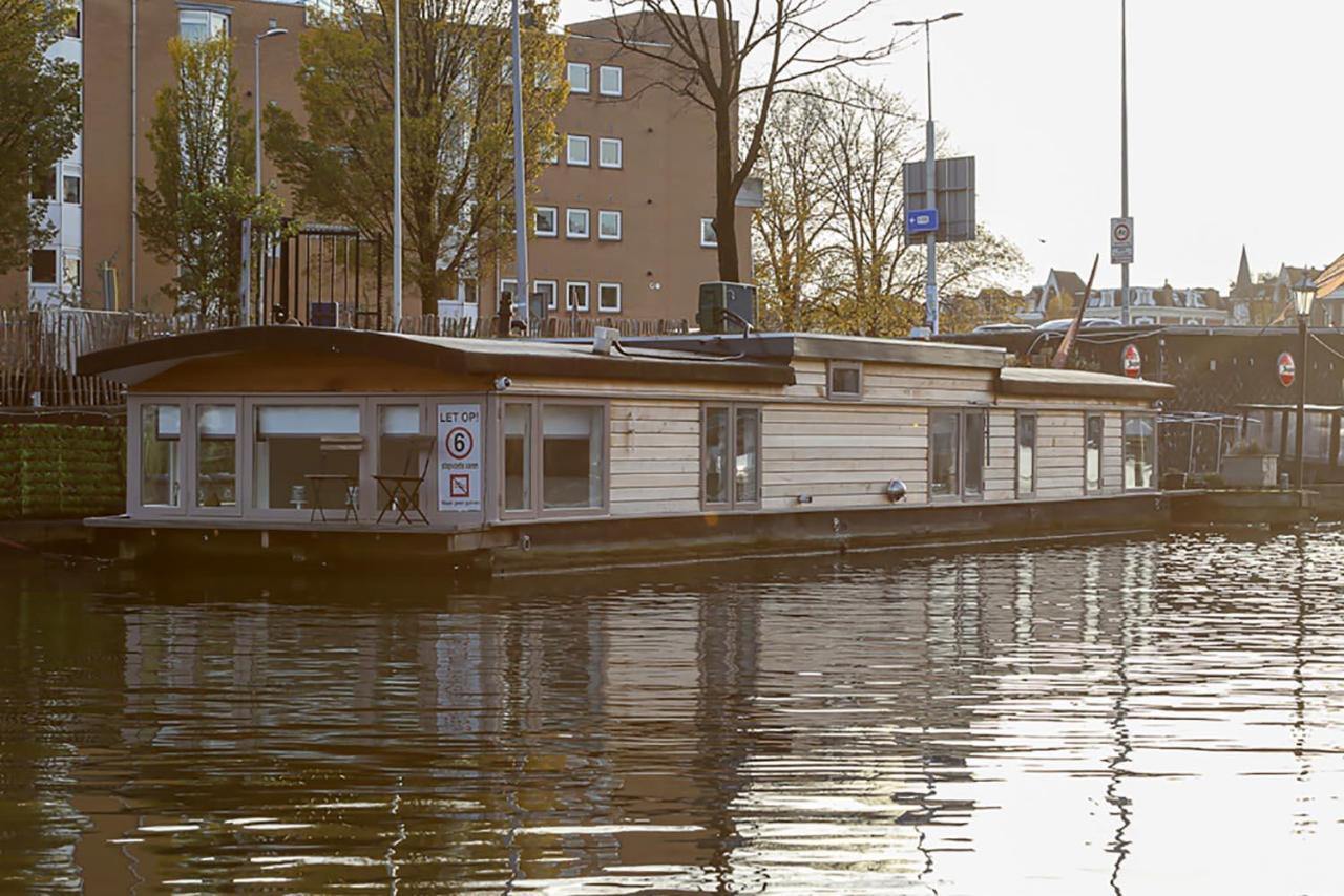 Houseboat Little Amstel Amesterdão Exterior foto