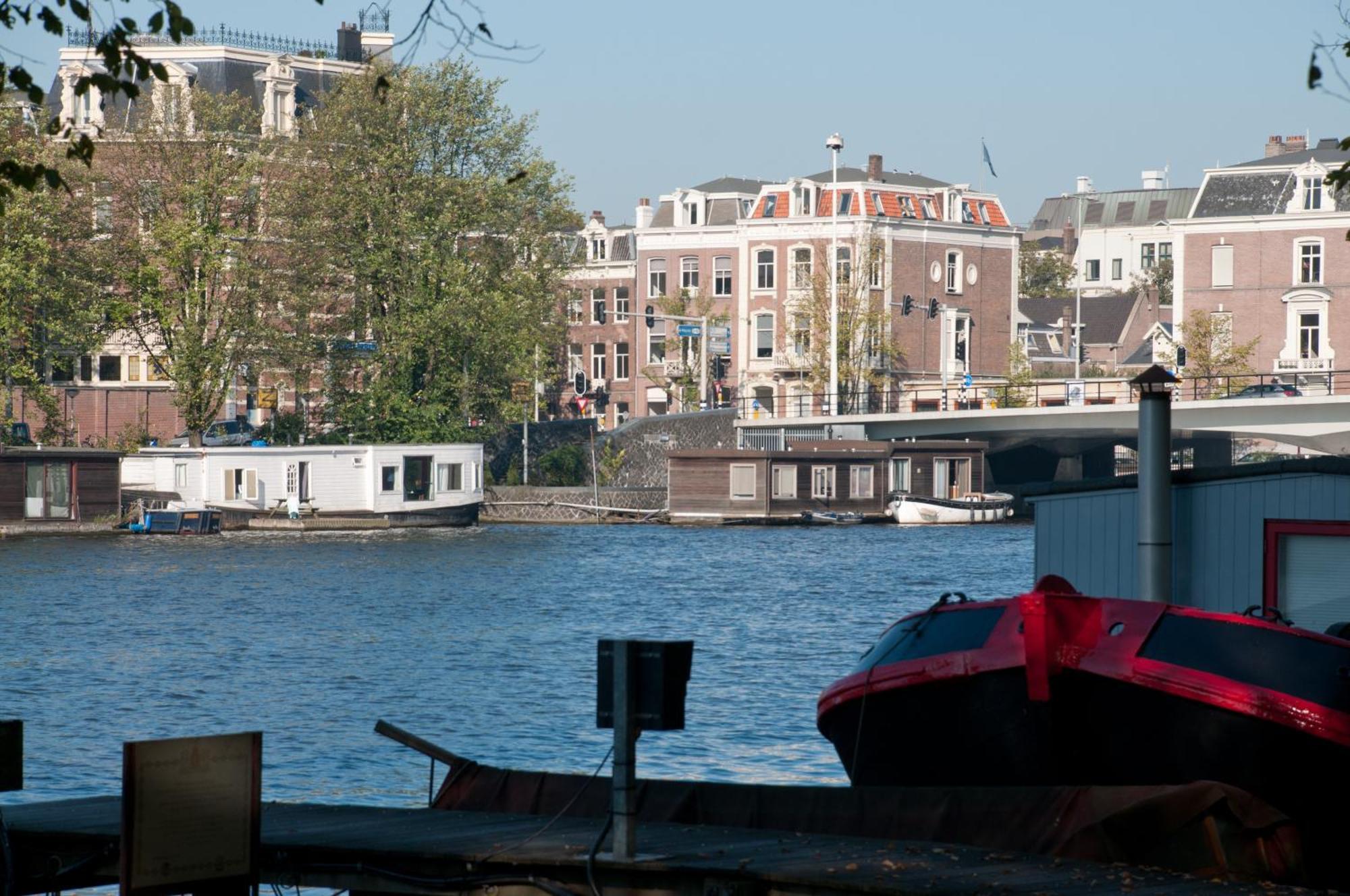 Houseboat Little Amstel Amesterdão Exterior foto