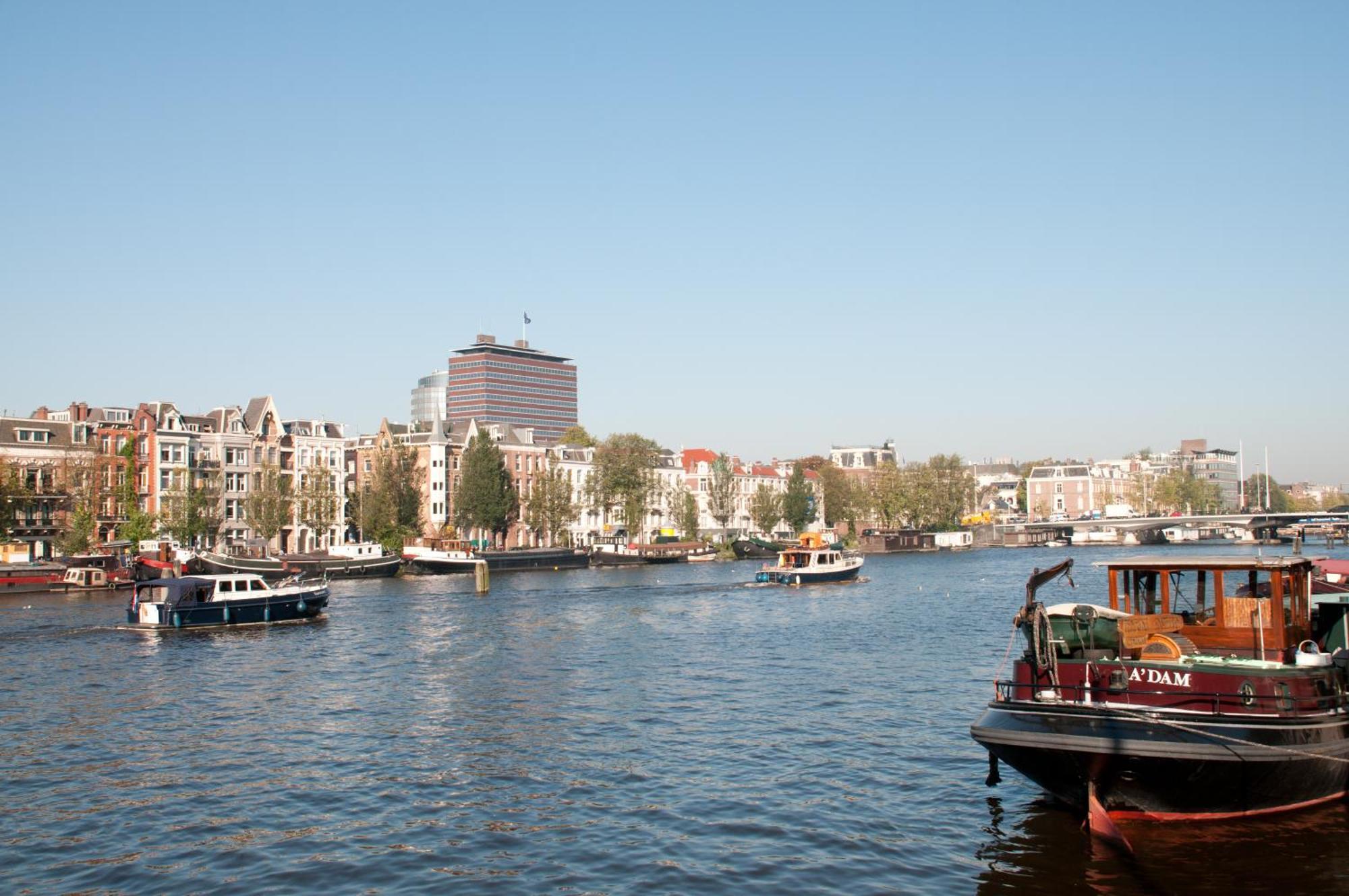 Houseboat Little Amstel Amesterdão Exterior foto